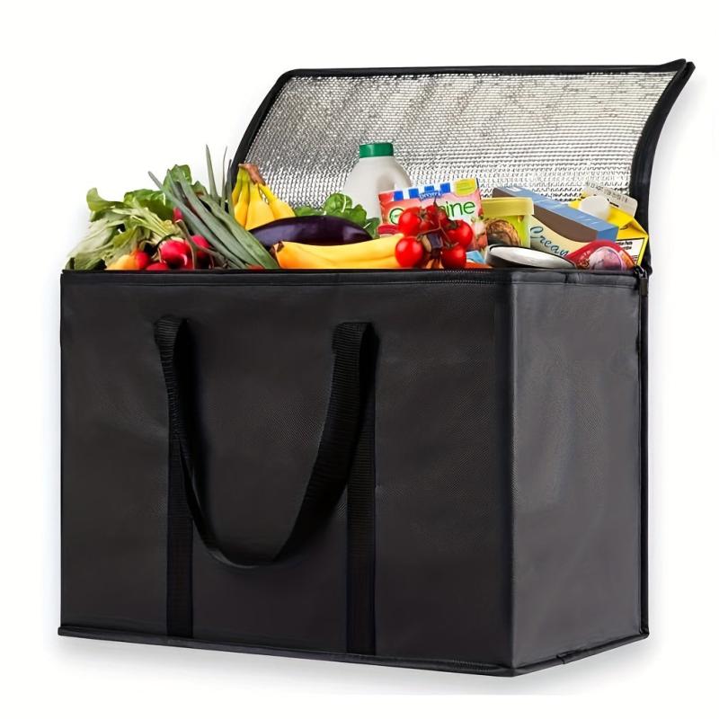 Insulated Reusable Grocery Bags 7 8 Gallon Hot & Cold Storage Bag