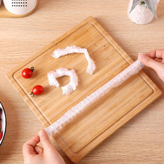 100pcs Disposable Food Cover Elastic Food Dust Covers Reusable