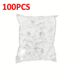 100pcs Disposable Food Cover Elastic Food Dust Covers Reusable