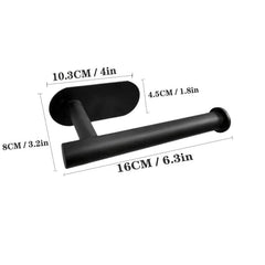 Metal Roll Kitchen Storage Rack Wall mounted Single Hand Operable