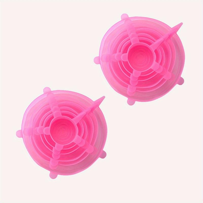 Silicone Stretch Lids Food Bowl Covers Reusable Fresh keeping Co