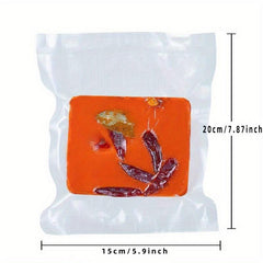 100pcs Food Vacuum Compressed Bag Preservation Sealed Bag