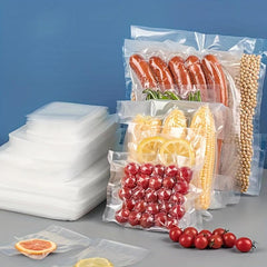 100pcs Food Vacuum Compressed Bag Preservation Sealed Bag