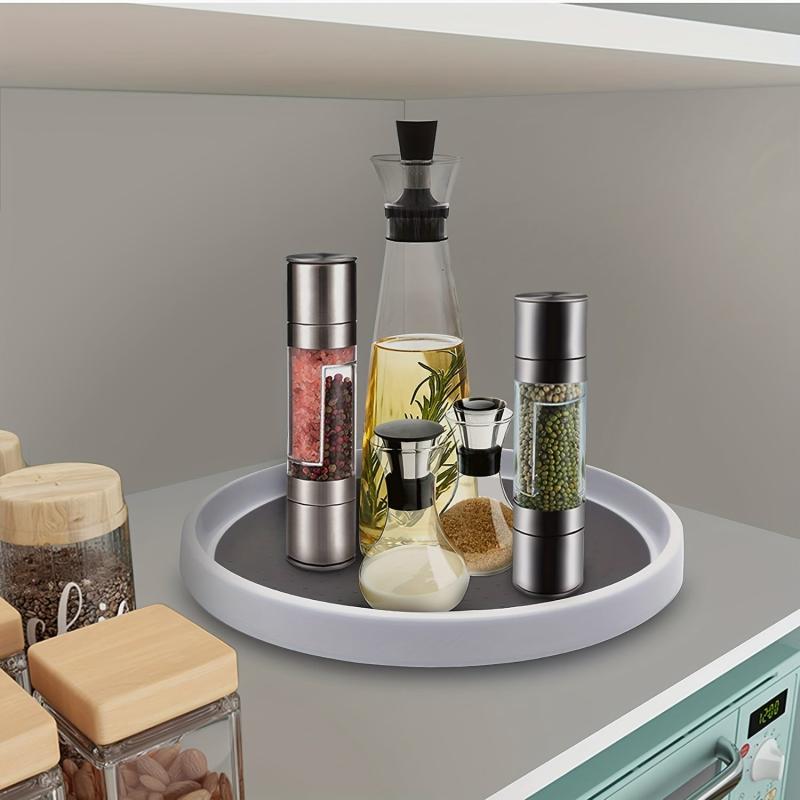 Non Skid Lazy Susan Organizer Rotating Storage Box