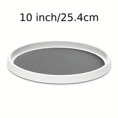 Non Skid Lazy Susan Organizer Rotating Storage Box
