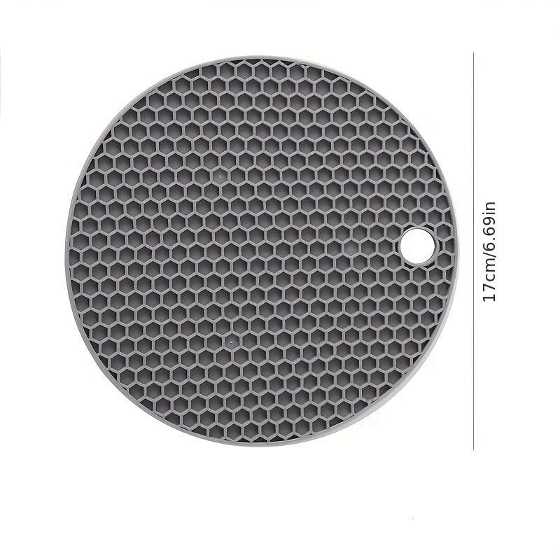 3pcs Silicone Trivet Mat for Hot Pots and Pans Table Placemats