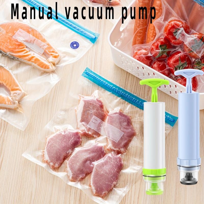 Manual Vacuum Air Pump Food Vacuum Pump Hand Drawn Kitchen Storage
