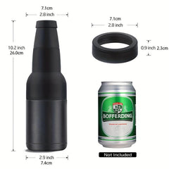 12oz Stainless Steel Cooling Can with Opener