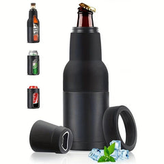 12oz Stainless Steel Cooling Can with Opener