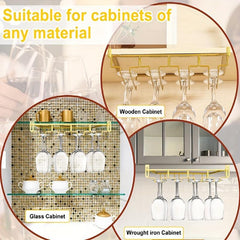 Champagne Wine Glass Holder Hanging Rack for Red Wine Glasses and Champagne