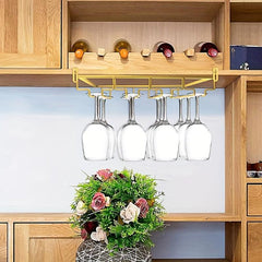 Champagne Wine Glass Holder Hanging Rack for Red Wine Glasses and Champagne