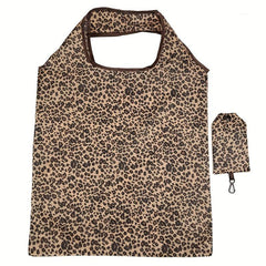 Boho Leopard Print Shopping Bag Eco Reusable Bags