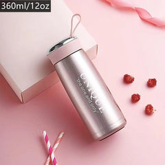 1pc Vacuum Flask Insulation Vacuum Bottle Small Travel Bottle 304 Stainless