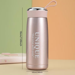 1pc Vacuum Flask Insulation Vacuum Bottle Small Travel Bottle 304 Stainless