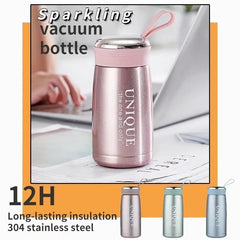 1pc Vacuum Flask Insulation Vacuum Bottle Small Travel Bottle 304 Stainless