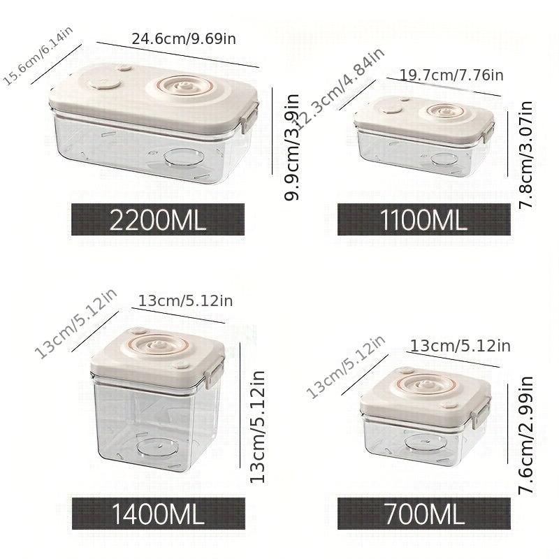 Vacuum Fresh keeping Box Food Vacuum Pumping Refrigerator Sealed Tank