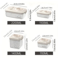 Vacuum Fresh keeping Box Food Vacuum Pumping Refrigerator Sealed Tank