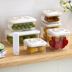 Vacuum Fresh keeping Box Food Vacuum Pumping Refrigerator Sealed Tank