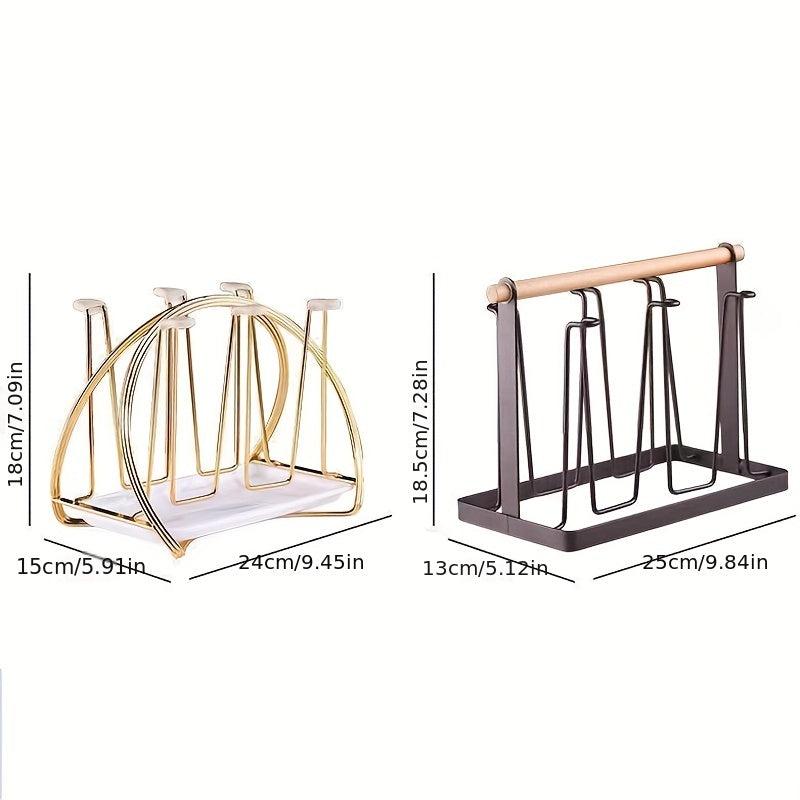 Upside Down Cup Holder for Kitchen Organization