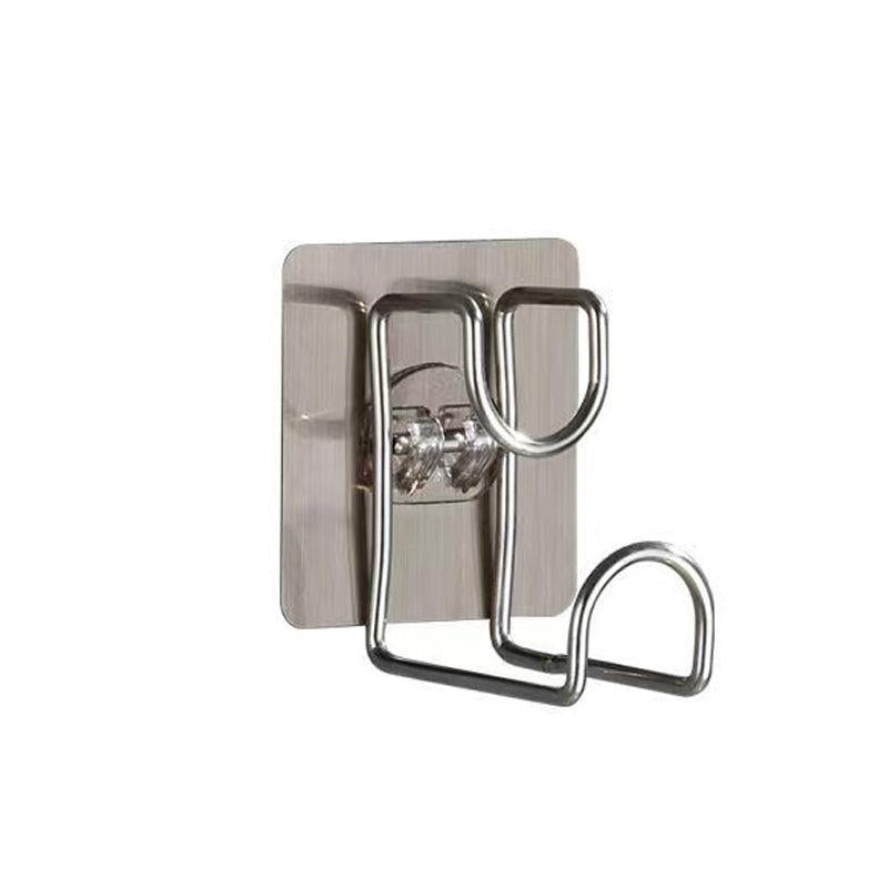 5pcs Stainless Steel Utility Face Pot Hook Storage Rack