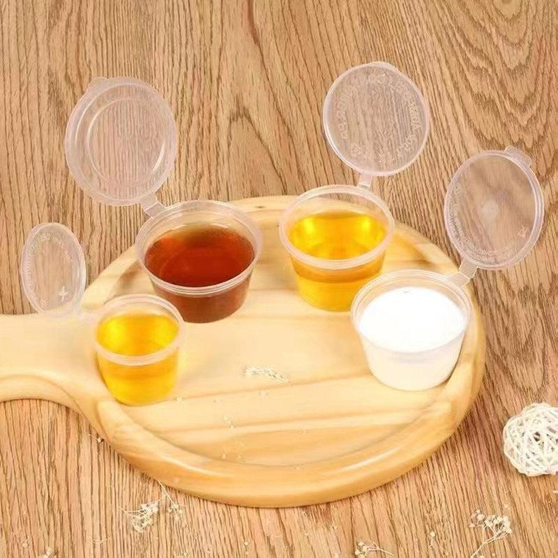 Disposable Sauce Cup Takeaway Packaging Box 20/40/80pcs