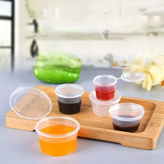 Disposable Sauce Cup Takeaway Packaging Box 20/40/80pcs