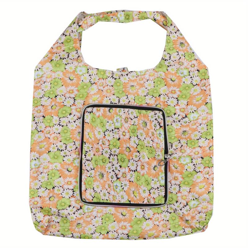 Reusable Folding Shopping Bag Large Capacity for Travel Picnic Camping