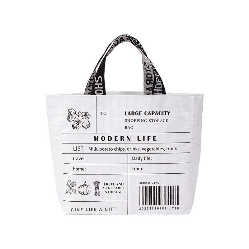 Foldable Reusable Grocery Shopping Bag Eco Friendly Tote Large Handbags