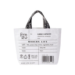 Foldable Reusable Grocery Shopping Bag Eco Friendly Tote Large Handbags