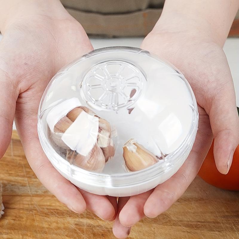 350ML Garlic Shaped Fresh Keeping Box Food Storage Container with Lid