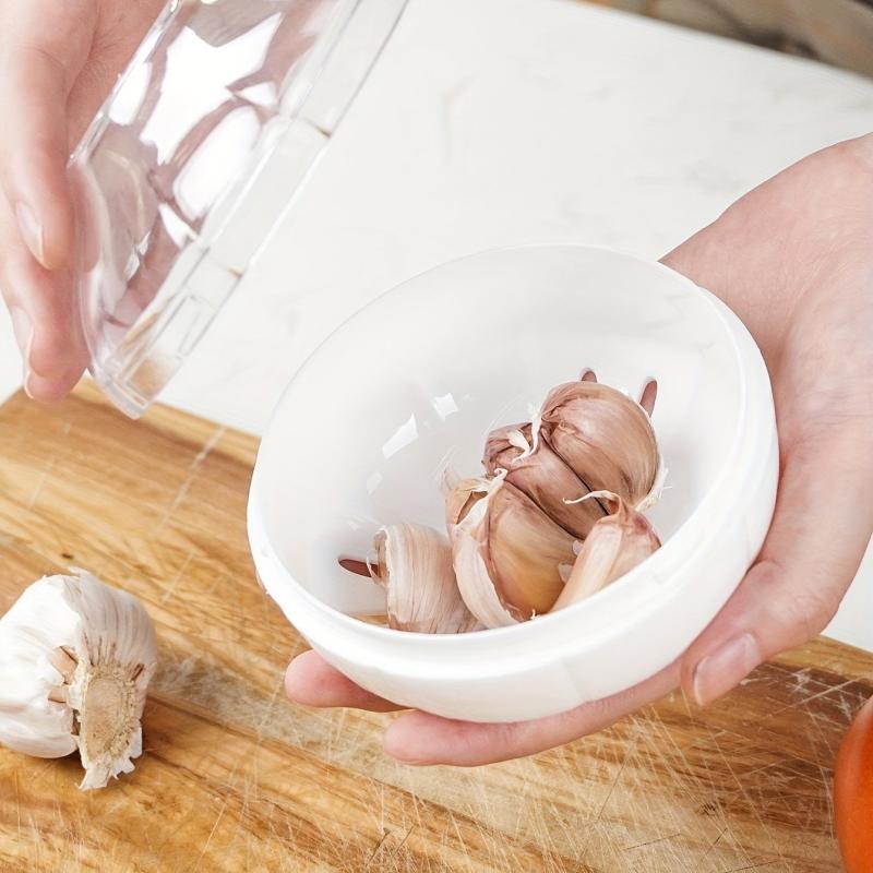 350ML Garlic Shaped Fresh Keeping Box Food Storage Container with Lid