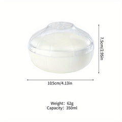 350ML Garlic Shaped Fresh Keeping Box Food Storage Container with Lid