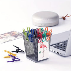 20 Pack Chip Clips PVC Coated Steel Clip Hangable Kitchen Supplies