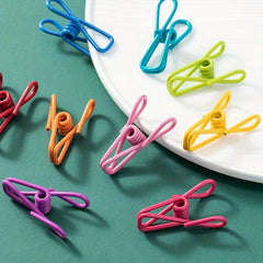 20 Pack Chip Clips PVC Coated Steel Clip Hangable Kitchen Supplies