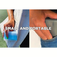 Silicone Portable Mask Organizer Bag for Teens and Adults