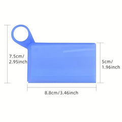 Silicone Portable Mask Organizer Bag for Teens and Adults