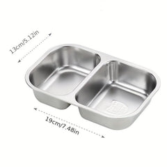 Stainless Steel Lunch Box with Hot Water Warming, Dishwasher Safe