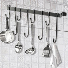 Multifunctional Storage Hook with Long and Short Hooks for Kitchen Mug Holder