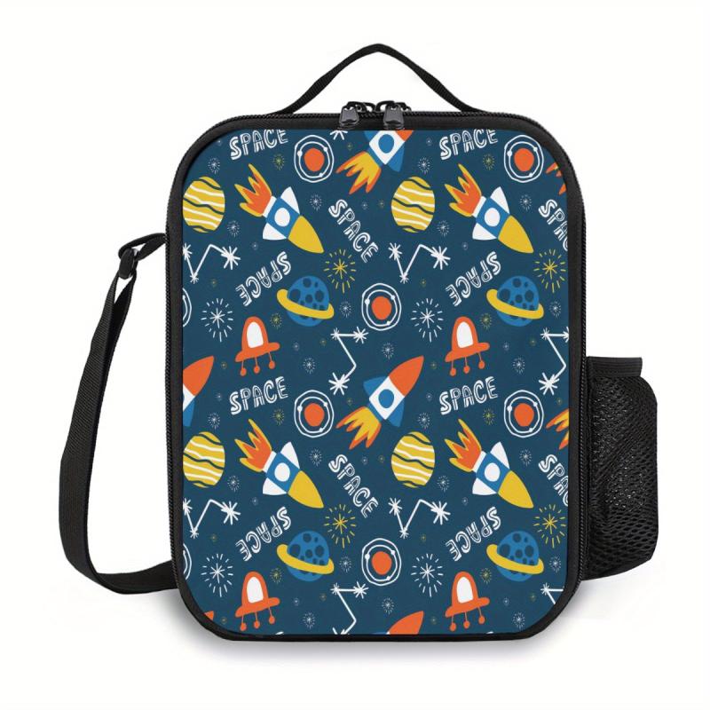 Robot Bento Bag Ice Pack Waterproof Lunch Box Picnic Bag