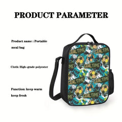 Robot Bento Bag Ice Pack Waterproof Lunch Box Picnic Bag