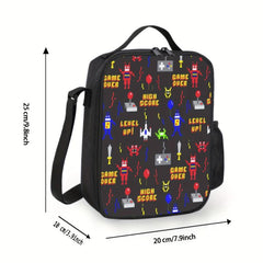 Robot Bento Bag Ice Pack Waterproof Lunch Box Picnic Bag