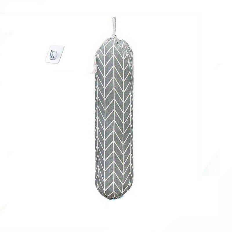 Plastic Bag Holder Wall Mount Large Grocery Bag Storage Dispenser