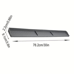 Silicone Stove Top Shelf Magnetic Kitchen Spice Rack Organizer Dark Grey