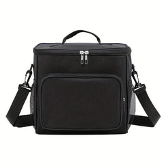 Insulated Lunch Bag w/ Adjustable Strap for Picnics & On the Go Meals
