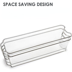 Breastmilk Storage Container Clear Freezer Organizer Bin Plastic Storage Bins