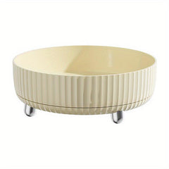 Rotating Turntable Kitchen Cosmetic Storage Tray Non-Slip
