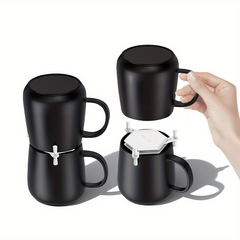 Coffee Mug Organizer for Kitchen Cabinet Shelf - Expandable Stackable Gadget