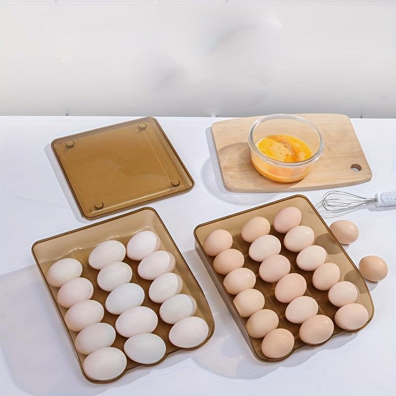 Egg Holder Anti-Fall Storage Container Large Capacity