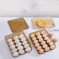 Egg Holder Anti-Fall Storage Container Large Capacity