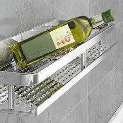 Stainless Steel Spice Rack and Condiment Storage Holder for Kitchen